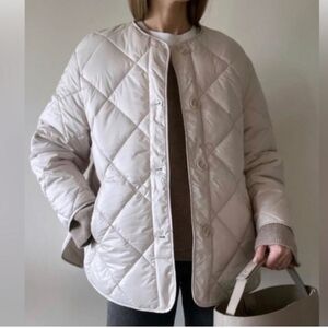 H & M Coat  Puffer  EUC Sz L